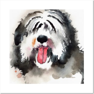 Tibetan Terrier Watercolor - Dog Lovers Posters and Art